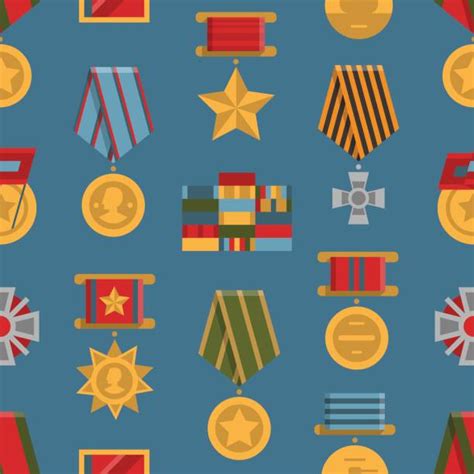 Royalty Free Military Medal Clip Art, Vector Images & Illustrations ...