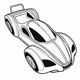 Futuristic toy car coloring Page Lulu Pages sketch template