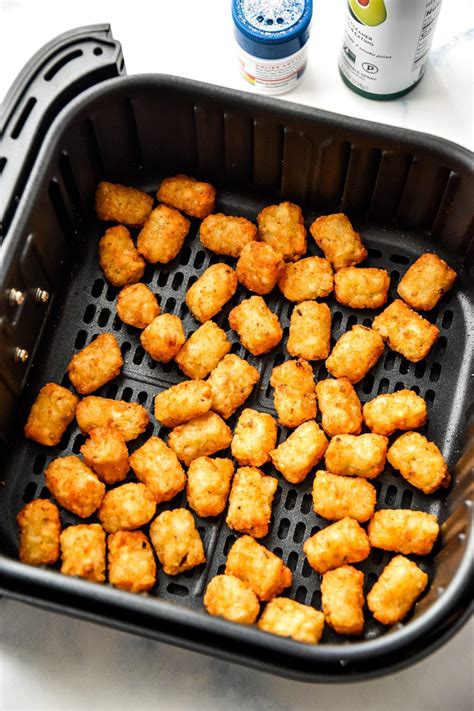 How to Cook Frozen Tater Tots in an Air Fryer - Project Meal Plan