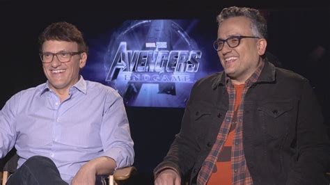 Russo Brothers Interview Avengers Endgame and Cherry with Tom Holland ...