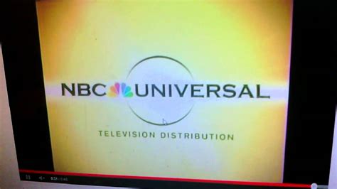 NBC UNIVERSAL WITH UNIVERSAL TELEVISION. LOGO - YouTube