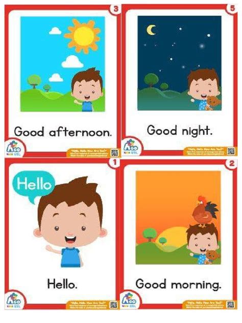 Flashcards Greetings 024 | Flashcards for kids, Verbs for kids, English activities for kids