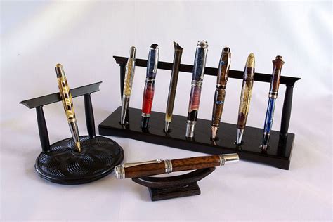 I love the idea of these pen displays, I will be making some for my pens | Pen kits, Pen turning ...