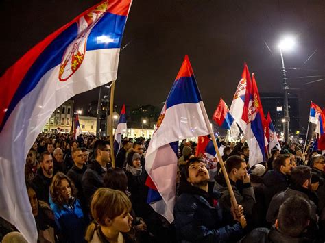 Serbia protests: Demonstrations in Belgrade over alleged government corruption enter fourth week ...