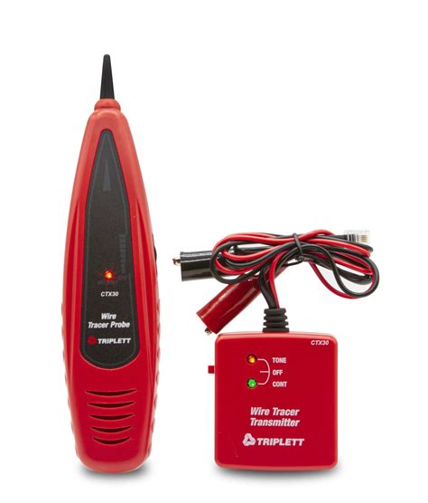 Tone and Probe Wire Tracer and Circuit Tester CTX30 — Triplett Test Equipment & Tools