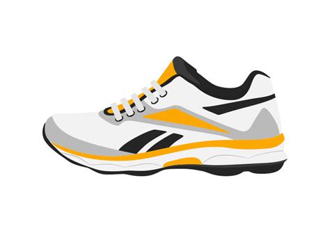 Sport Shoe Flat Vector Illustration