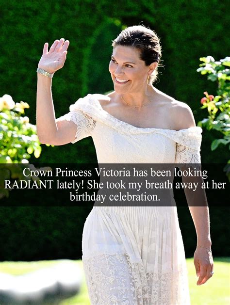 “Crown Princess Victoria has been looking RADIANT... | Royal-Confessions