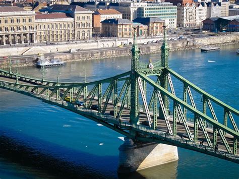 Liberty Bridge, Budapest stock photo. Image of buildings - 85577560