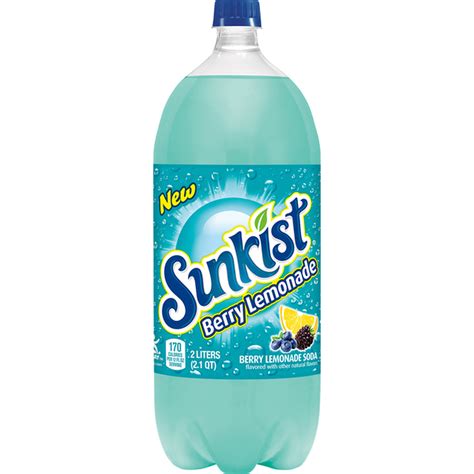 Sunkist Berry Lemonade Soda (2 L) Delivery or Pickup Near Me - Instacart