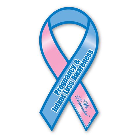 Pregnancy & Infant Loss Awareness Ribbon Magnet | Magnet America