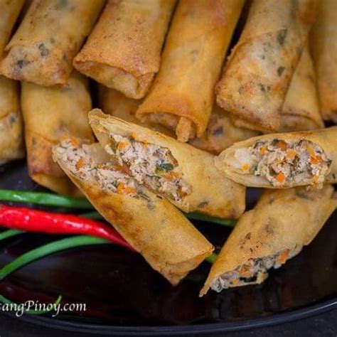 Fish Lumpia Recipe - Panlasang Pinoy