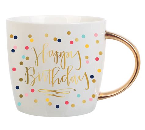 14oz Happy Birthday Mug | Birthday mug, Mugs, Coffee lover gifts