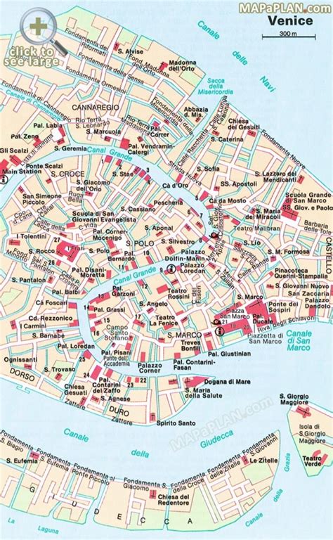 Printable Walking Map Of Venice Italy | Free Printable Maps