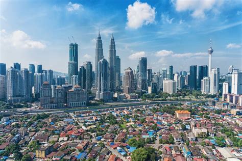 Top View of Kuala Lumpur City, Malaysia Stock Photo - Image of midtown ...