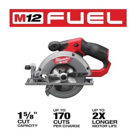 Milwaukee 2782-20 M18 FUEL 18V 5-3/8-Inch Metal Cutting, 59% OFF