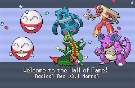 rate the squad (I tried to speedrun) : r/pokemonradicalred