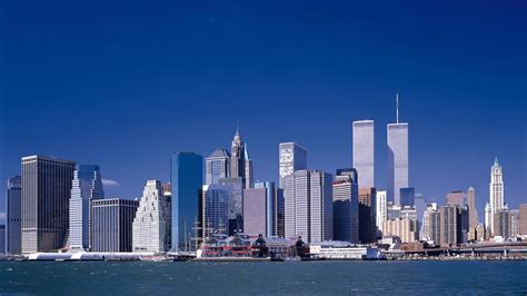 Includes New York Twin Towers, Differing in Height, Overall Harmony is ...