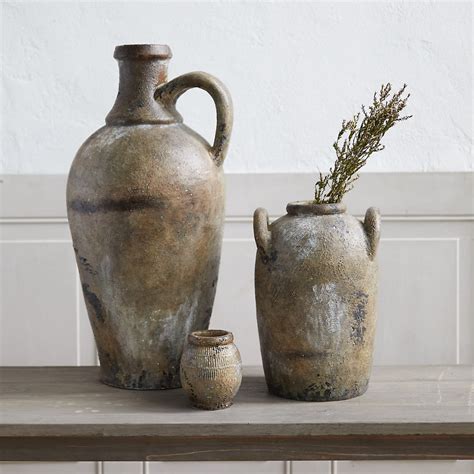 Antiqued Ceramic Vase in 2020 (With images) | Antique ceramics, Rustic vase, Ceramics pottery vase