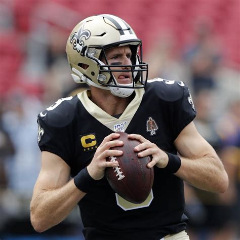 Saints' Drew Brees Thinks He Can 'Beat' Timetable for Return Following Surgery | News, Scores ...