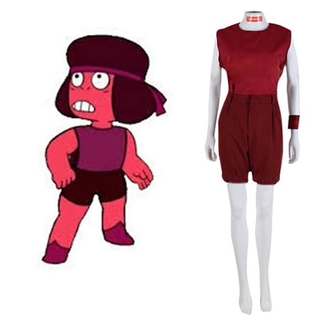 Steven Universe Ruby Cosplay Costume - CosplayFTW