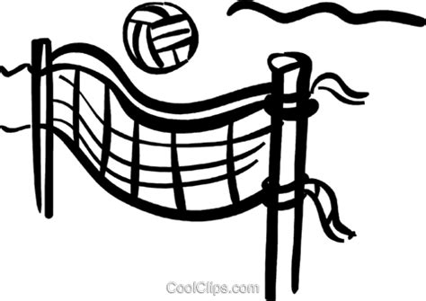 Volleyball Net Drawing at PaintingValley.com | Explore collection of ...