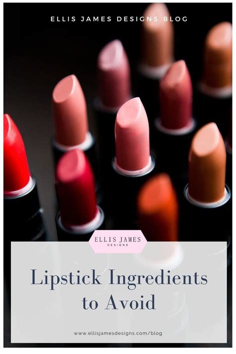 Lipstick Ingredients to Avoid | Know What's in Your Makeup | Safe Lipstick Brands to Use in 2020 ...