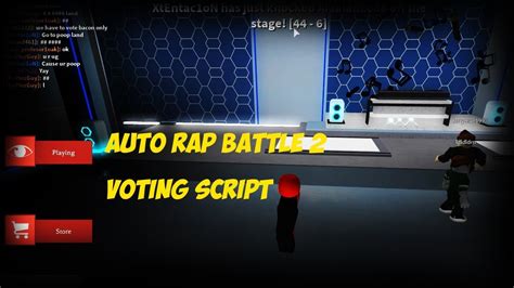 Roblox Exploiting - Auto Rap Battle 2 Voting Script - YouTube