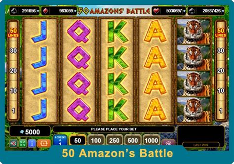 50 Amazon's Battle • Казино Игра (Слот) • Безплатно • Онлайн | Casino Robots