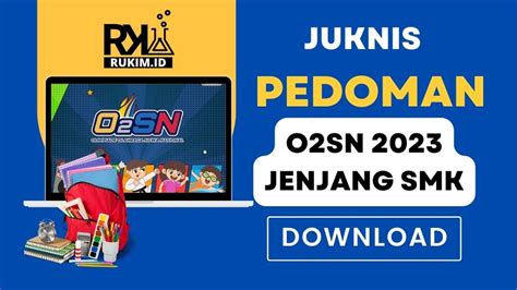 Download Juknis Pedoman O2SN SD Tahun 2023 PDF