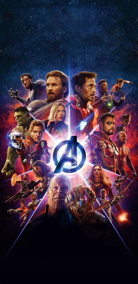 My favorite Avengers Infinity War Poster, Optimized for Long Mobile Backgrounds : r/marvelstudios