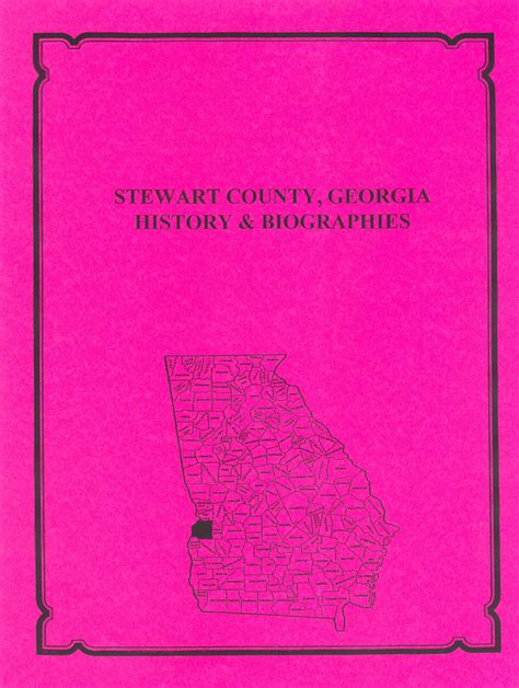 Stewart County, Georgia History and Biographies - Southern Genealogy Books