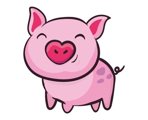 cute pig clipart - Clip Art Library