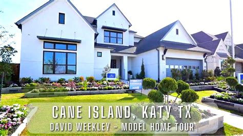 Cane Island - Katy, TX - David Weekley Model Home Walkthrough - YouTube