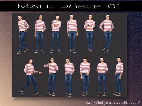 Sims 4 Male Poses