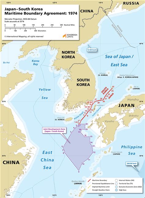 Japan–South Korea Maritime Boundary | Sovereign Limits