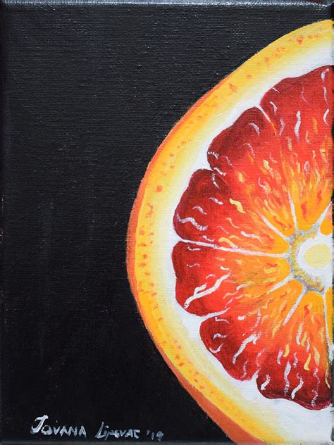 Citrus Painting - Jovana Lipovac Art