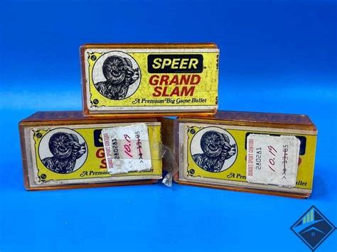 Speer Grand Slam 7mm - Estate Details