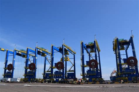 Krishnapatnam Port Commissions New Cranes