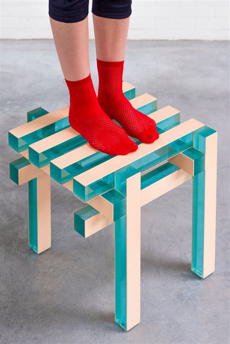 Laurids Gallée—resine furniture design plastic rotterdam | Log stools, Design, Modern materials