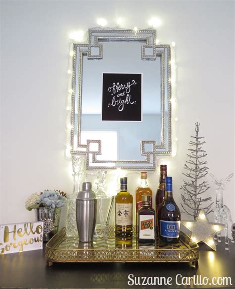 christmas bar home decor ideas suzanne carillo - Suzanne Carillo