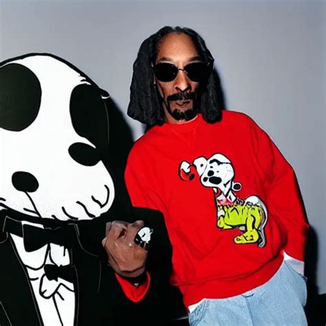 Snoop dogg in Snoopy | Stable Diffusion