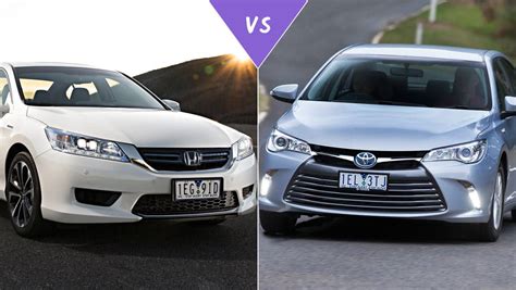 Honda Accord Sport Hybrid vs Toyota Camry Hybrid - Review | CarsGuide