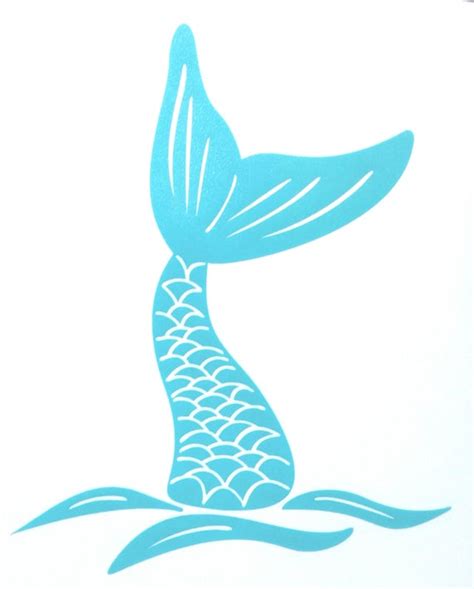 Mermaid Tail Decal / Mermaid Decal / Car Decal /Yeti Decal