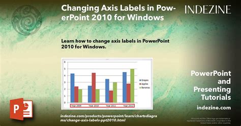 Changing Axis Labels in PowerPoint 2010 for Windows