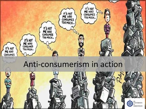 Anti-consumerism in action