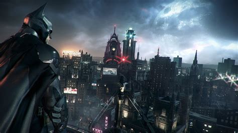 Wallpaper : video games, cityscape, Batman Arkham Knight, skyscraper ...