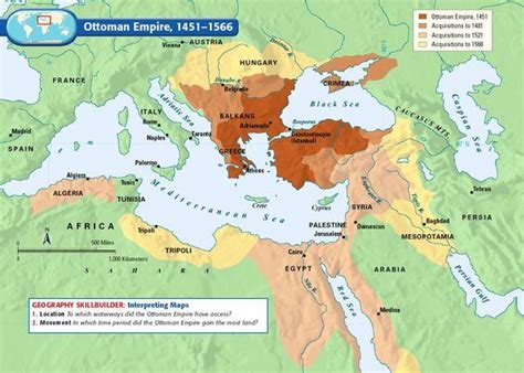 Ottoman Empire Map At Its Height, Over Time - Istanbul Clues