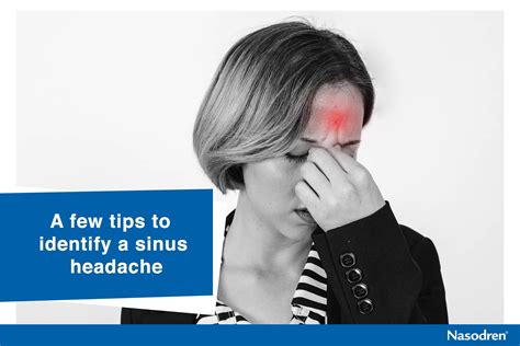 A few tips to identify a sinus headache | Nasodren