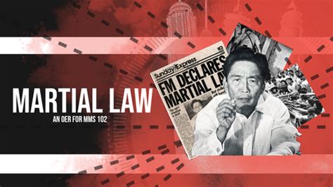 Martial Law Era in the Philippines | OER Commons