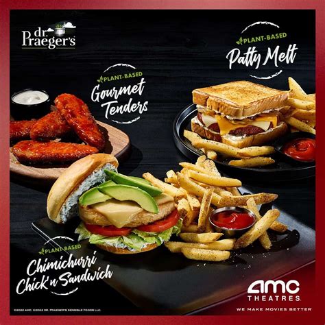 AMC Theatres Begins Carrying Plant-Based Patty Melts, Chicken Sandwiches and Tenders From Dr ...